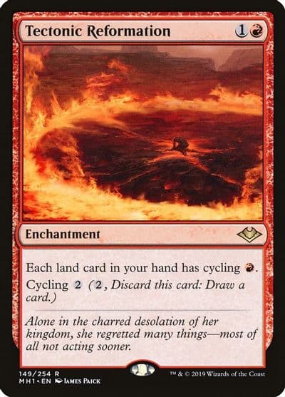 Tectonic Reformation Modern Horizons Magic card