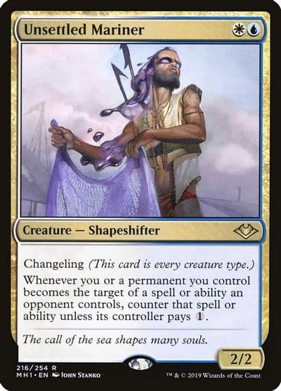 Unsettled Mariner Modern Horizons Magic card