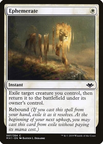 Ephemerate Modern Horizons Magic card