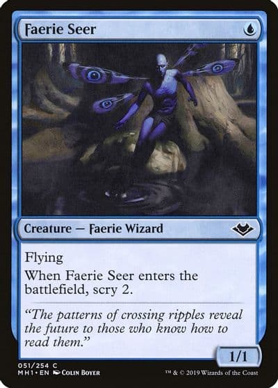 Faerie Seer Modern Horizons Magic card