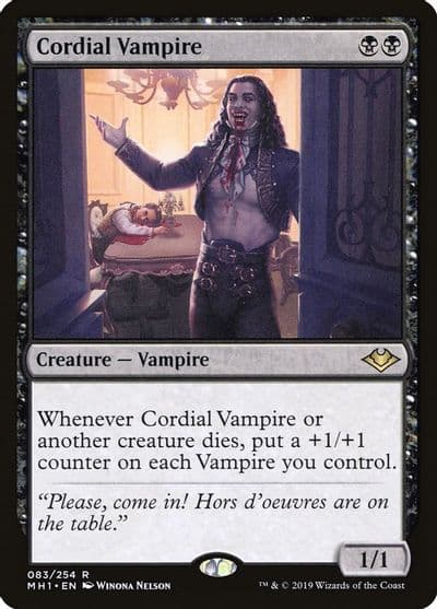 Cordial Vampire Modern Horizons Magic card