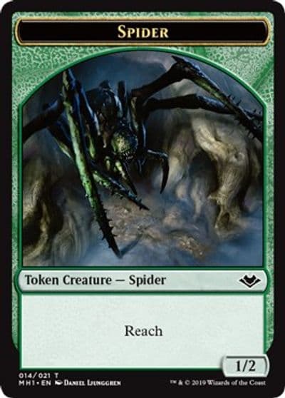 Spider Token Modern Horizons Magic card