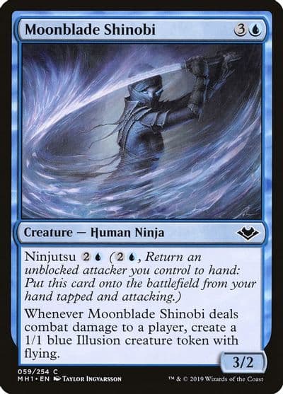 Moonblade Shinobi Modern Horizons Magic card