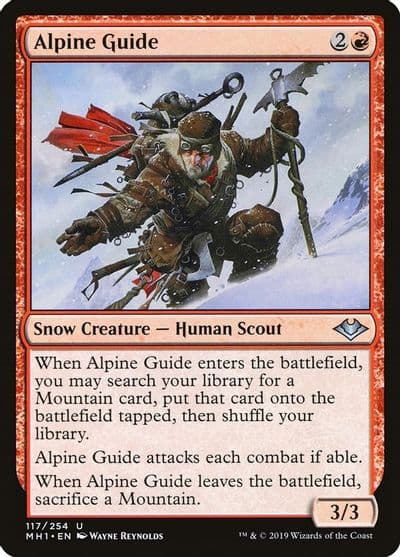 Alpine Guide Modern Horizons Magic card