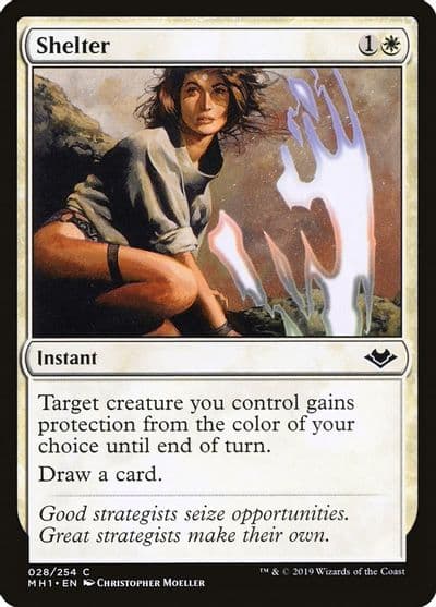 Shelter Modern Horizons Magic card