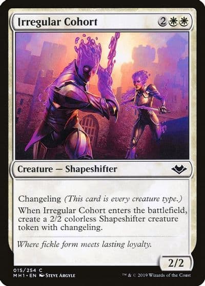 Irregular Cohort Modern Horizons Magic card