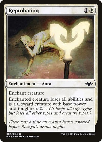 Reprobation Modern Horizons Magic card