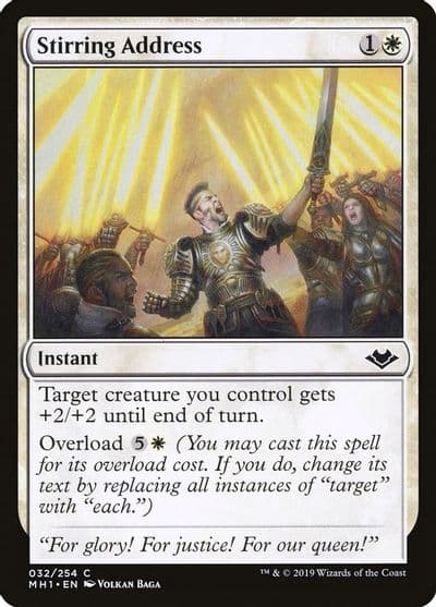 Stirring Address Modern Horizons Magic card