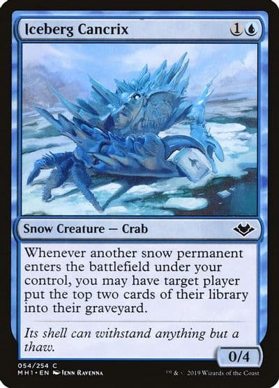 Iceberg Cancrix Modern Horizons Magic card