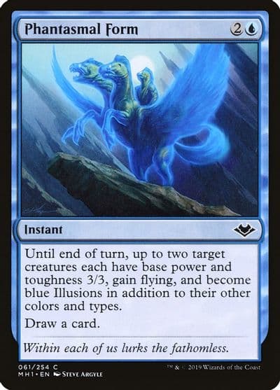 Phantasmal Form Modern Horizons Magic card