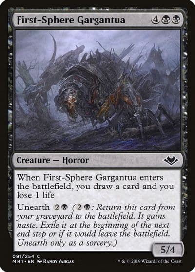 First Sphere Gargantua Modern Horizons Magic card