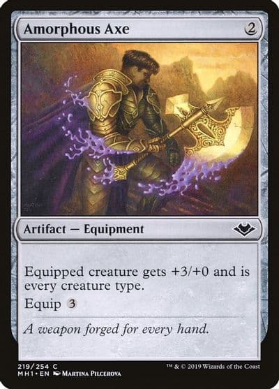 Amorphous Axe Modern Horizons Magic card