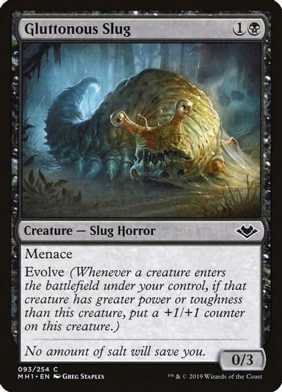 Gluttonous Slug Modern Horizons Magic card