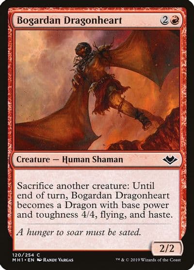 Bogardan Dragonheart Modern Horizons Magic card