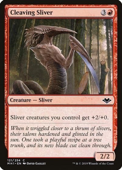 Cleaving Sliver Modern Horizons Magic card