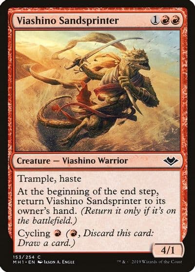Viashino Sandsprinter Modern Horizons Magic card