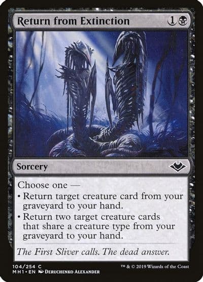 Return from Extinction Modern Horizons Magic card