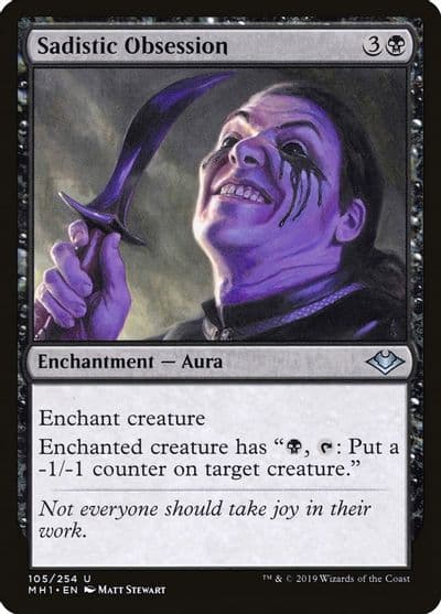 Sadistic Obsession Modern Horizons Magic card