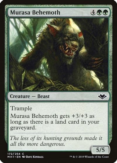 Murasa Behemoth Modern Horizons Magic card