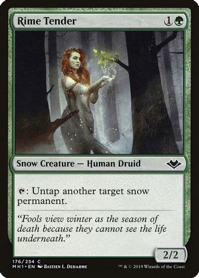 Rime Tender Modern Horizons Magic card