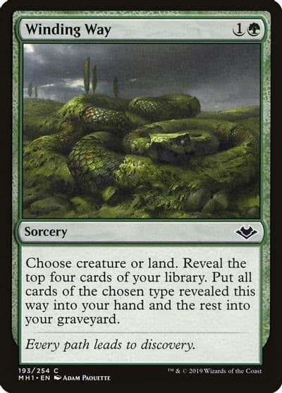 Winding Way Modern Horizons Magic card