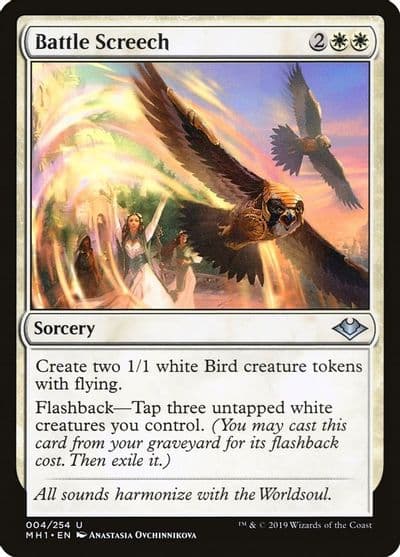 Battle Screech Modern Horizons Magic card