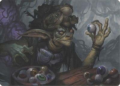Warteye Witch Art Series Art Series: Modern Horizons Magic card