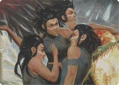 Throes of Chaos Art Series Art Series: Modern Horizons Magic card