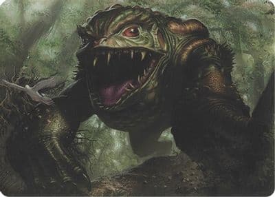 Excavating Anurid Art Series Art Series: Modern Horizons Magic card