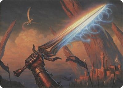 Sword of Truth and Justice Art Series Art Series: Modern Horizons Magic card