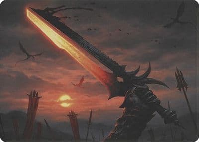 Sword of Sinew and Steel Art Series Art Series: Modern Horizons Magic card