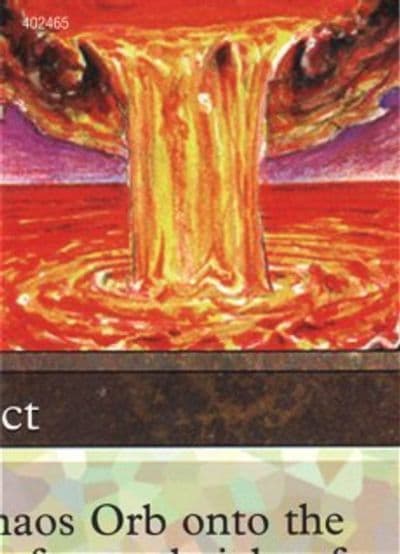 Chaos Orb 5 of 9 Ultra Pro Puzzle Quest Media Promos Magic card