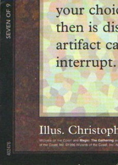 Black Lotus 7 of 9 Ultra Pro Puzzle Quest Media Promos Magic card