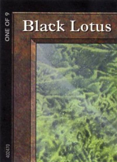 Black Lotus 1 of 9 Ultra Pro Puzzle Quest Media Promos Magic card