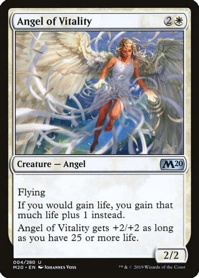 Angel of Vitality Core Set 2020 Magic card