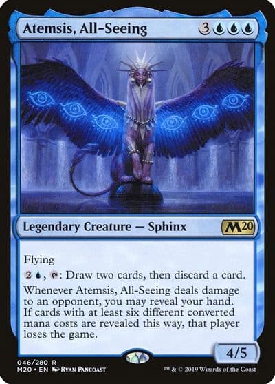 Atemsis All Seeing Core Set 2020 Magic card