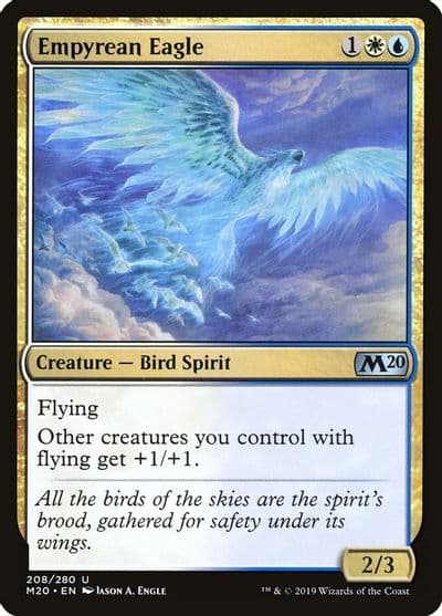Empyrean Eagle Core Set 2020 Magic card