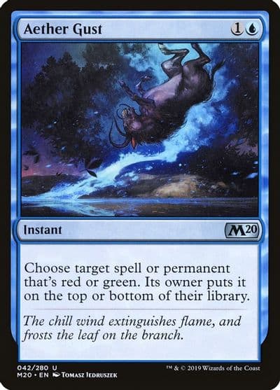 Aether Gust Core Set 2020 Magic card