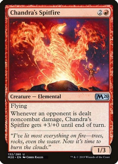 Chandras Spitfire Core Set 2020 Magic card