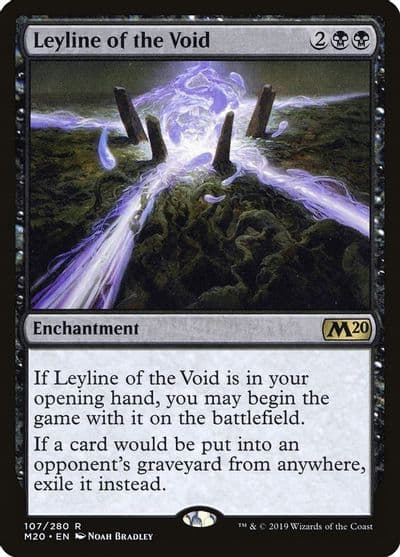 Leyline of the Void Core Set 2020 Magic card