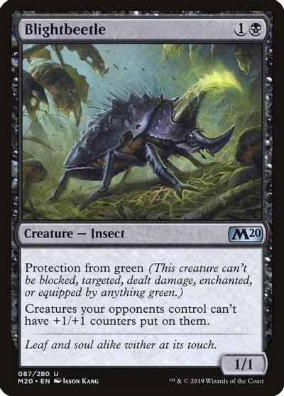 Blightbeetle Core Set 2020 Magic card