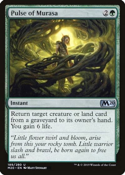 Pulse of Murasa Core Set 2020 Magic card