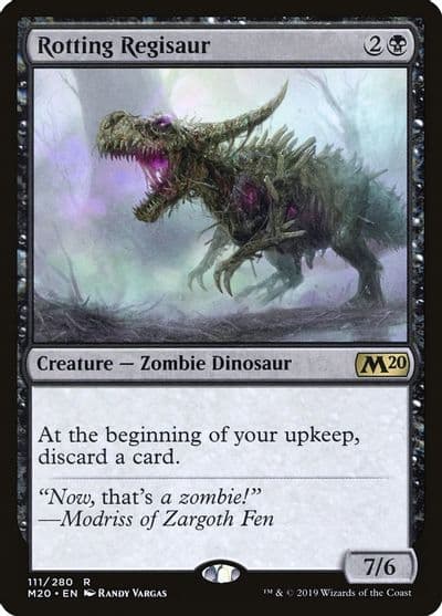 Rotting Regisaur Core Set 2020 Magic card