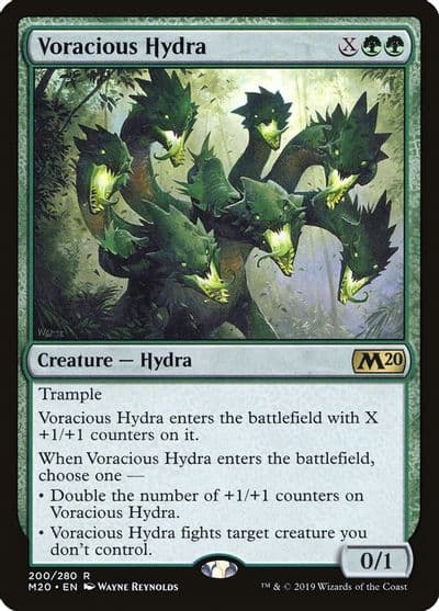 Voracious Hydra Core Set 2020 Magic card