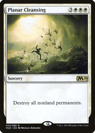 Planar Cleansing Core Set 2020 Magic card