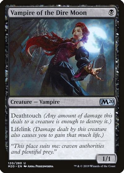 Vampire of the Dire Moon Core Set 2020 Magic card