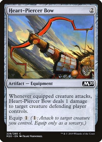 Heart Piercer Bow Core Set 2020 Magic card