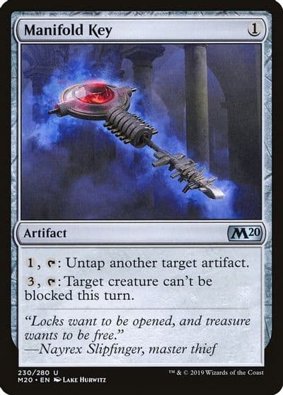 Manifold Key Core Set 2020 Magic card