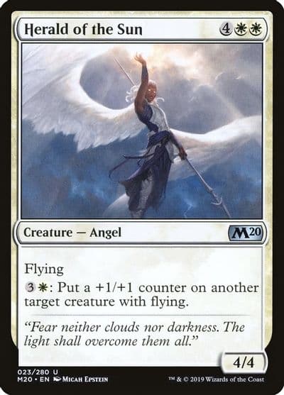 Herald of the Sun Core Set 2020 Magic card
