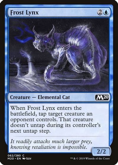 Frost Lynx Core Set 2020 Magic card